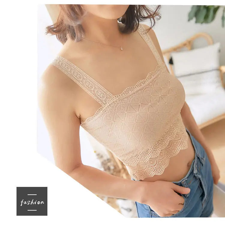 Summer lace tank tops