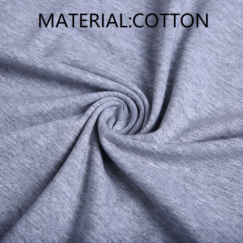 Cotton O neck long sleeve