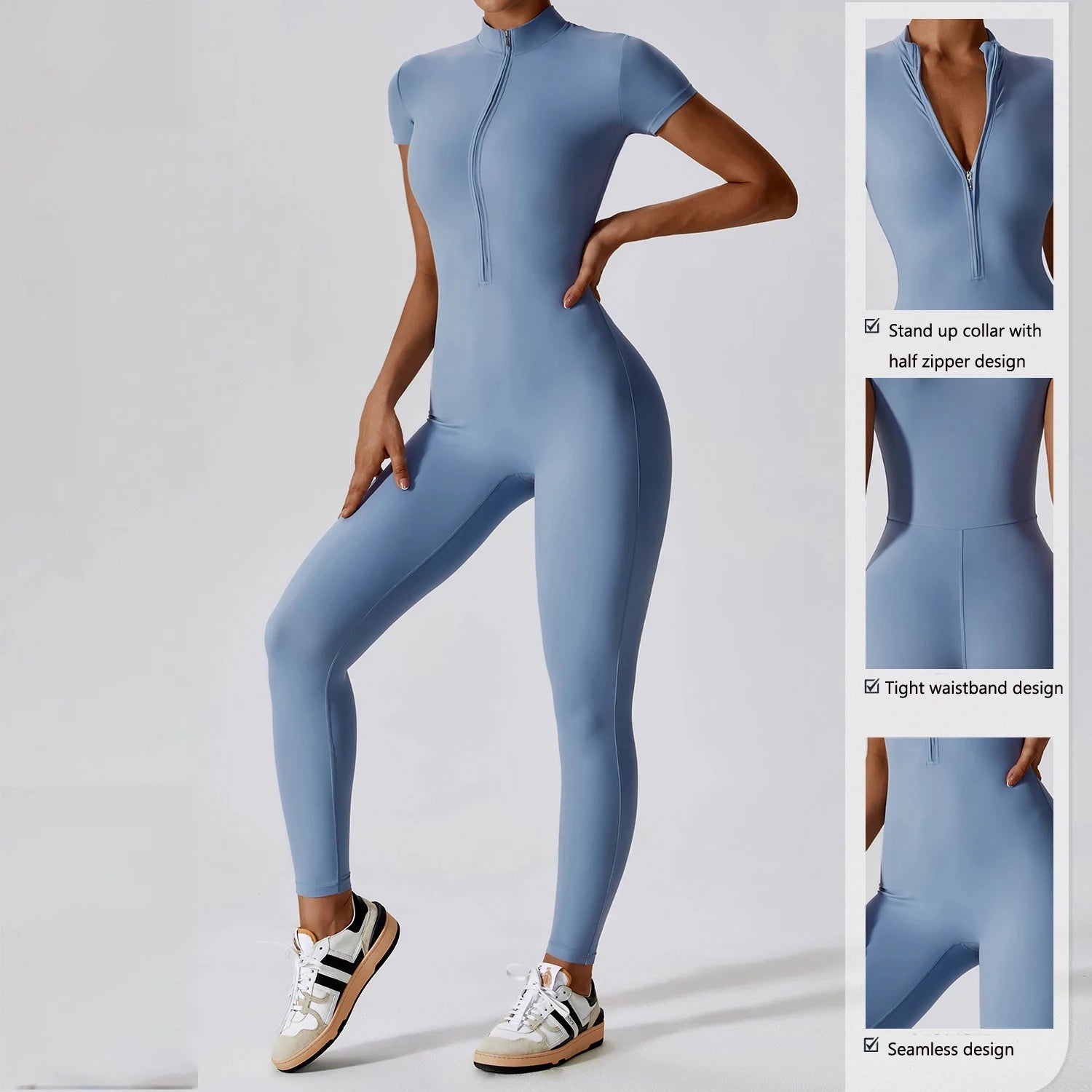 Women's one-piece yoga jumpsuit