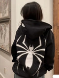Y2k Spider hoodies women