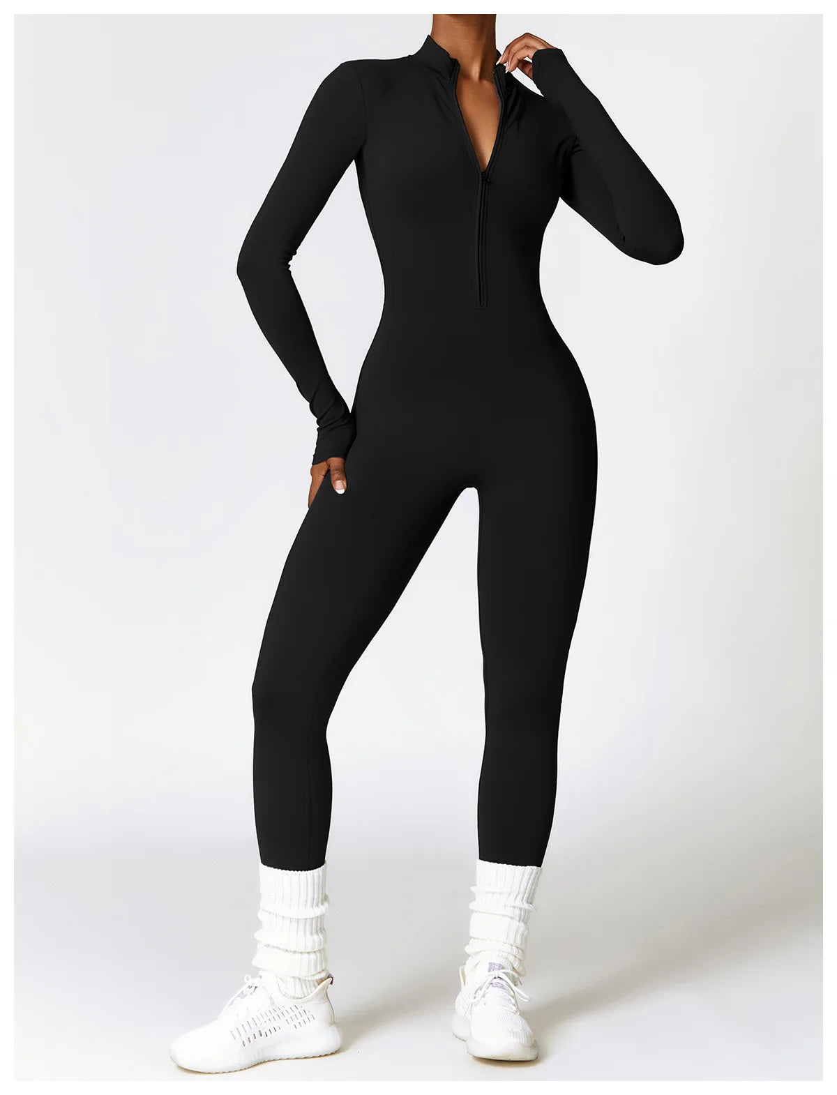 Women's one-piece yoga jumpsuit