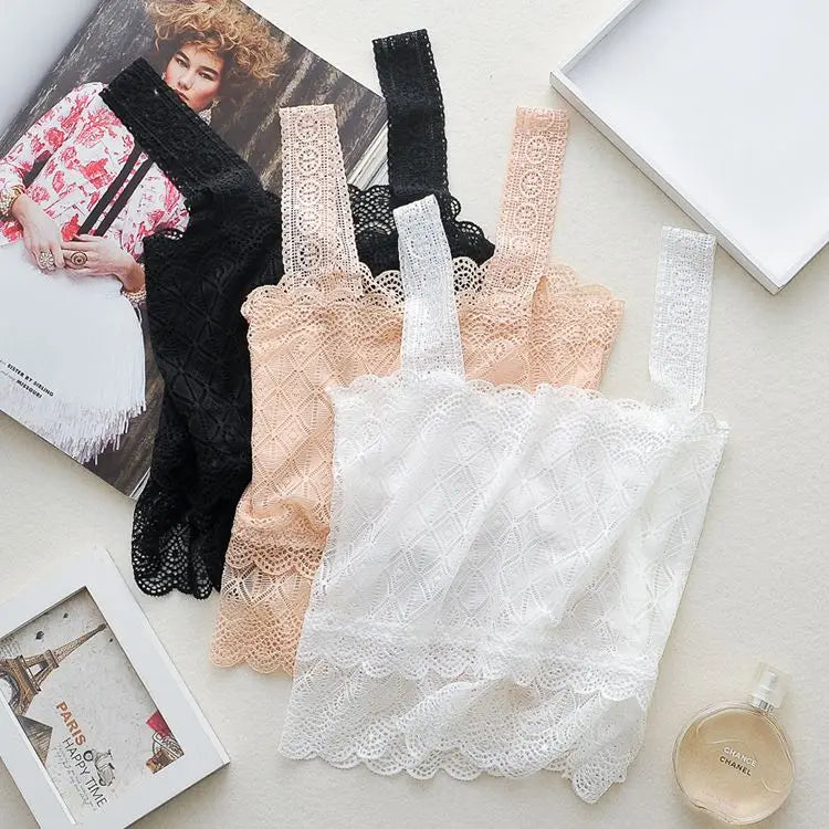 Summer lace tank tops
