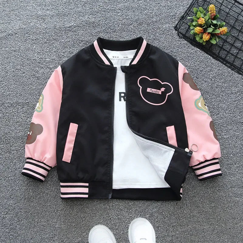 Spring Autumn New Boys Girls Jacket