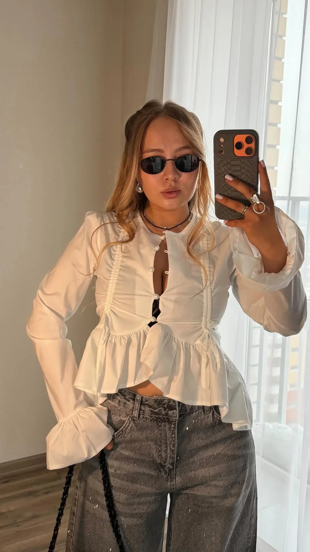 Women fashion slim top