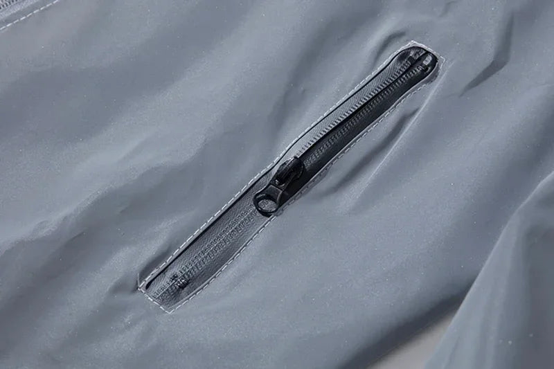 Night reflective clothing jacket