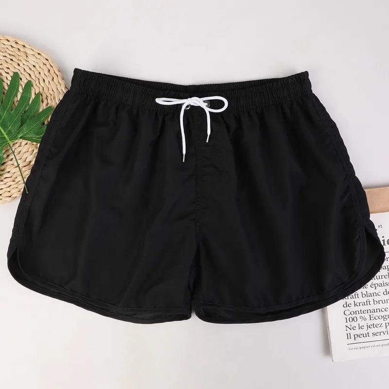 Shorts For Mens 2023 Summer Men's Swimwear Shorts Brand Beachwear Sexy Swim Trunks Men Swimsuits Low Waist Breathable Beach Wear