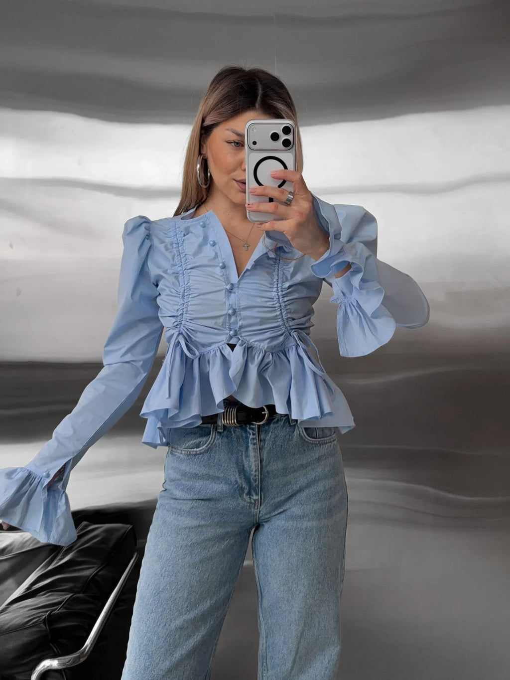 Women fashion slim top