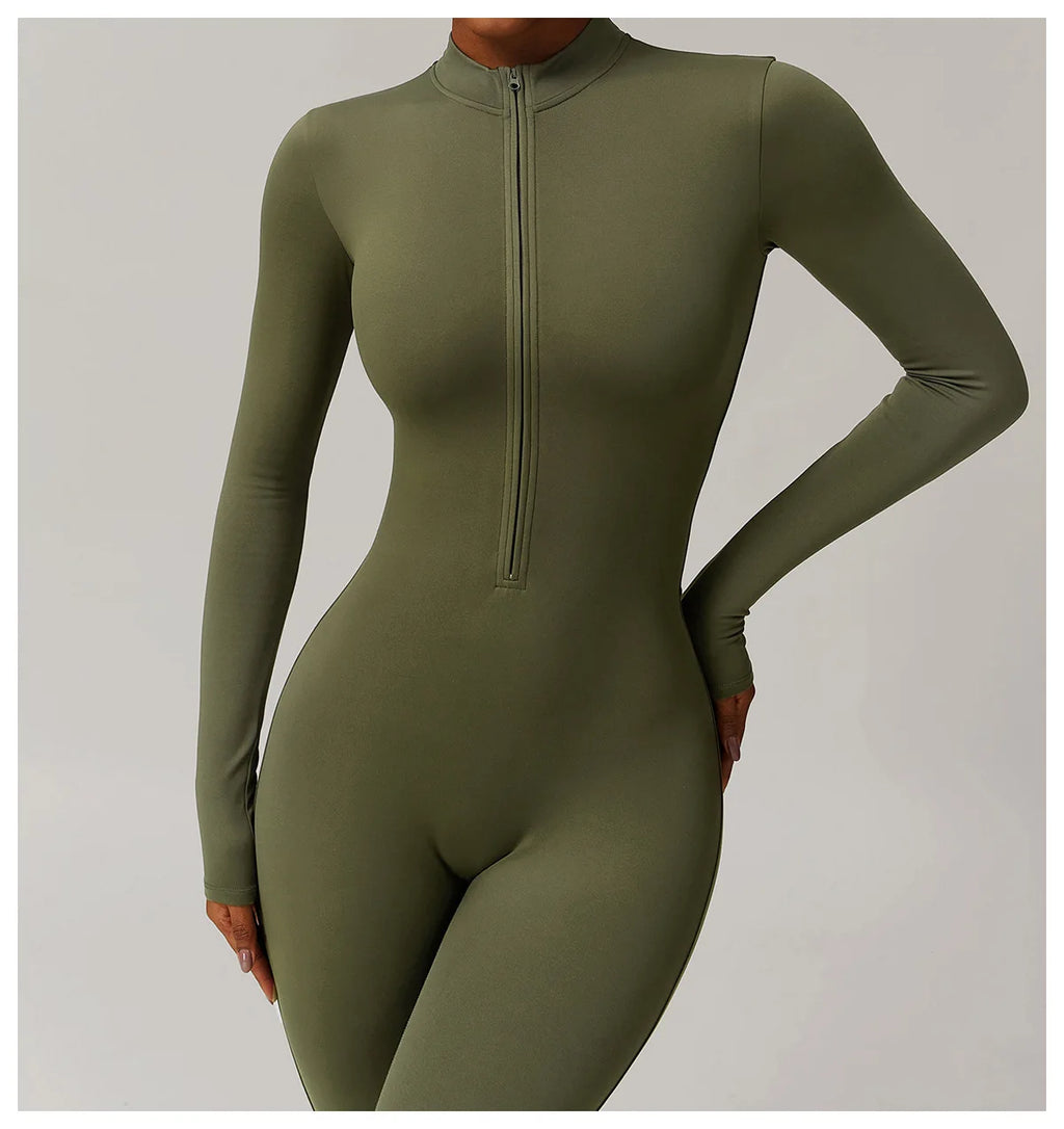 Women's one-piece yoga jumpsuit