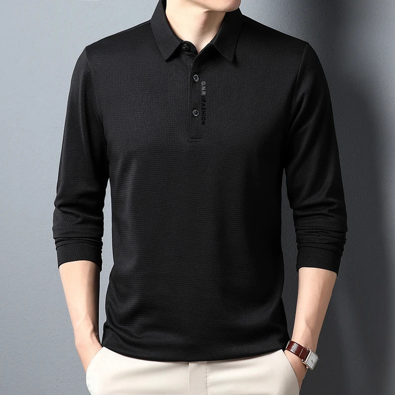 Long sleeved polo