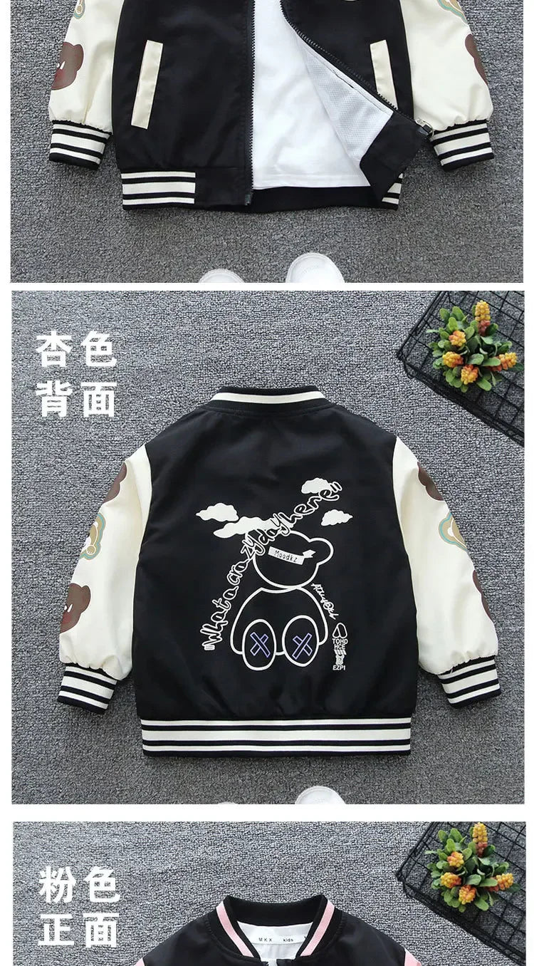 Spring Autumn New Boys Girls Jacket