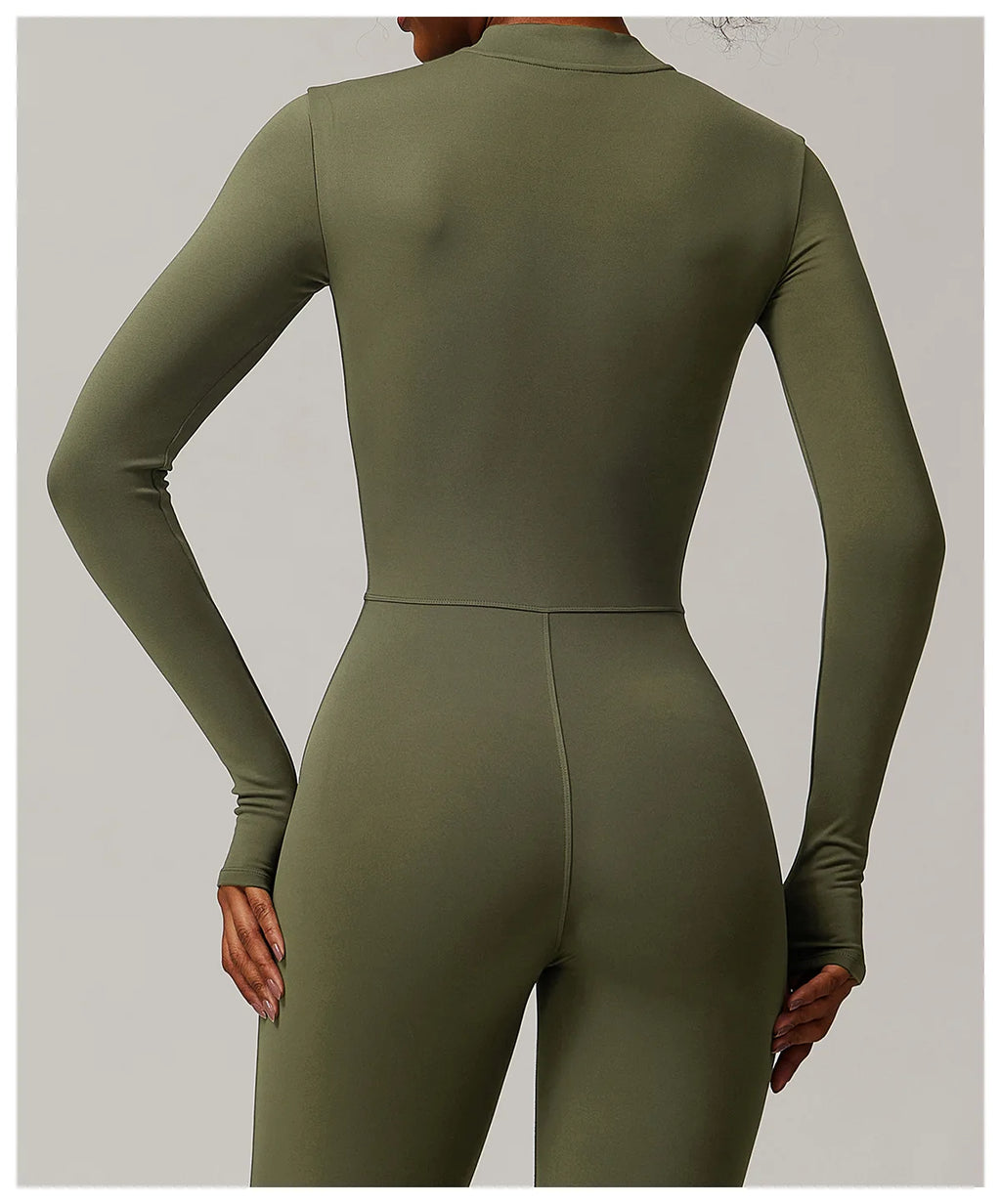 Women's one-piece yoga jumpsuit