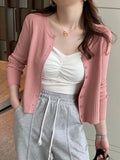 Women cardigan casual tops