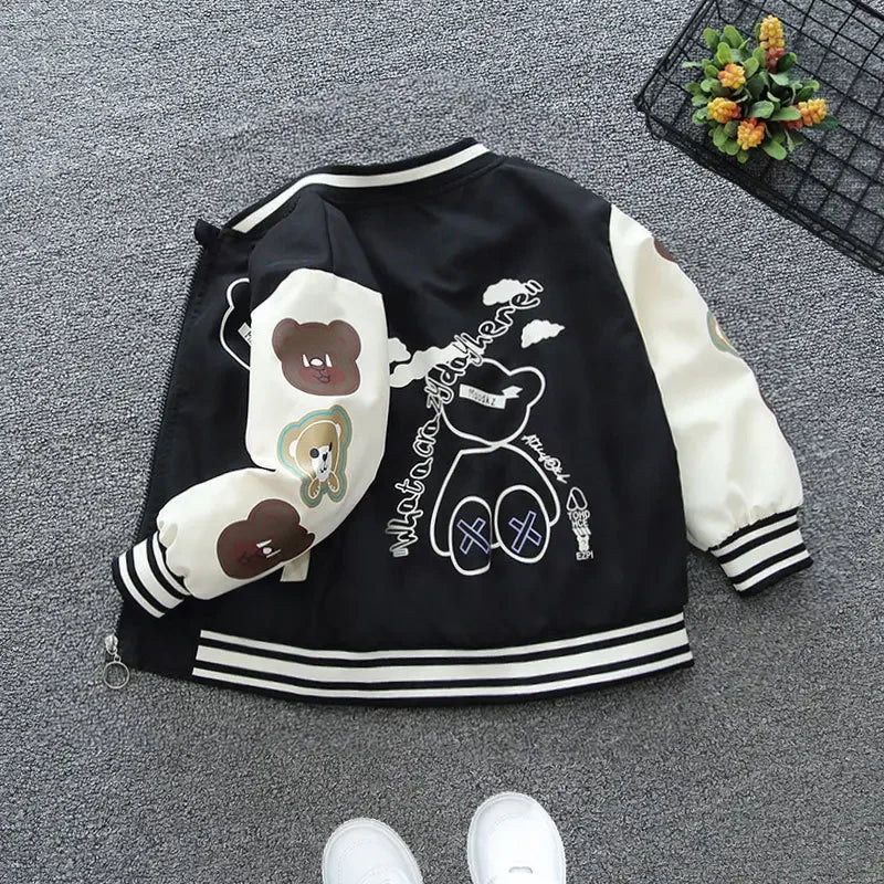 Spring Autumn New Boys Girls Jacket