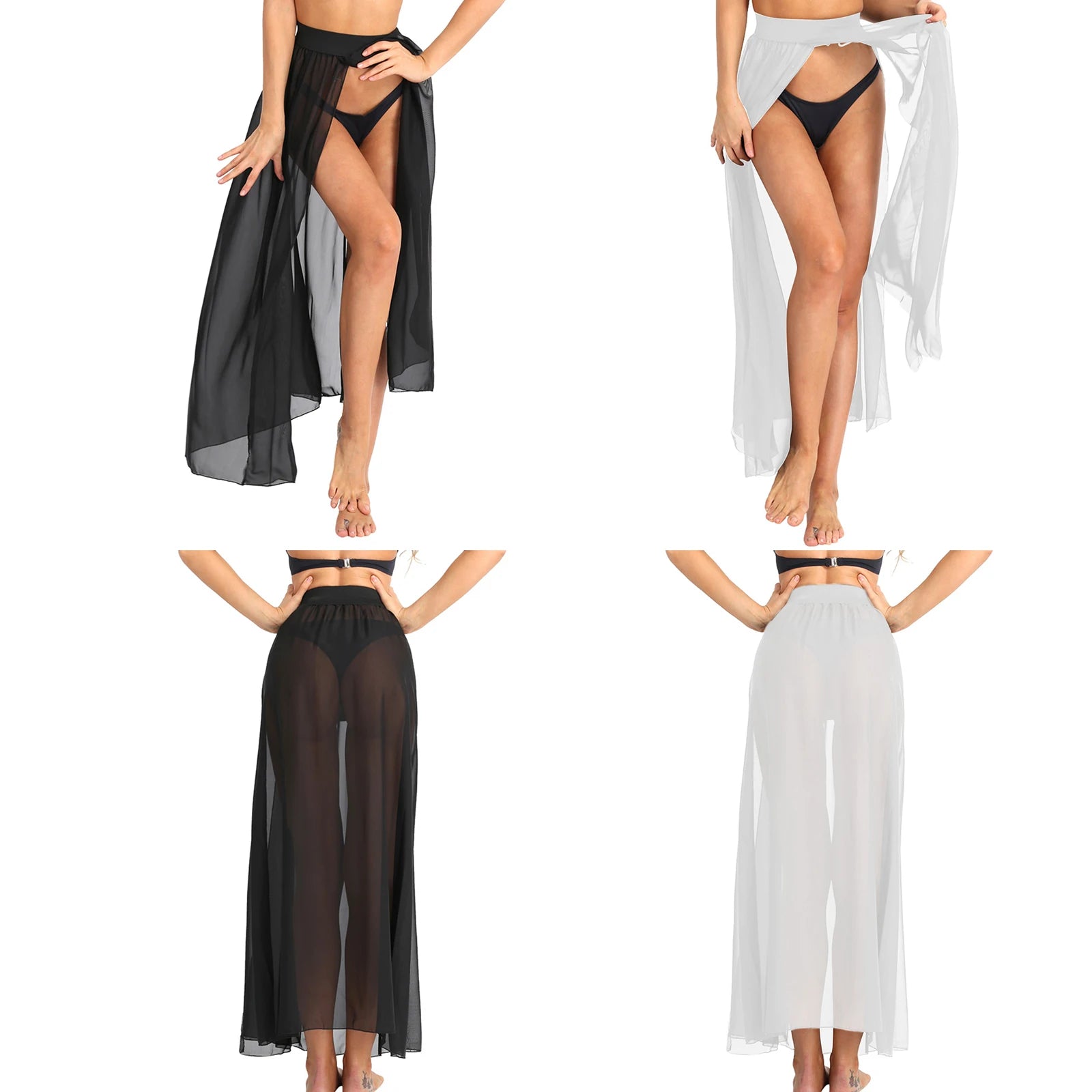 Women sheer skirts