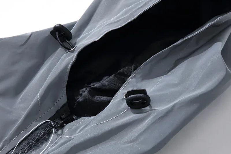 Night reflective clothing jacket