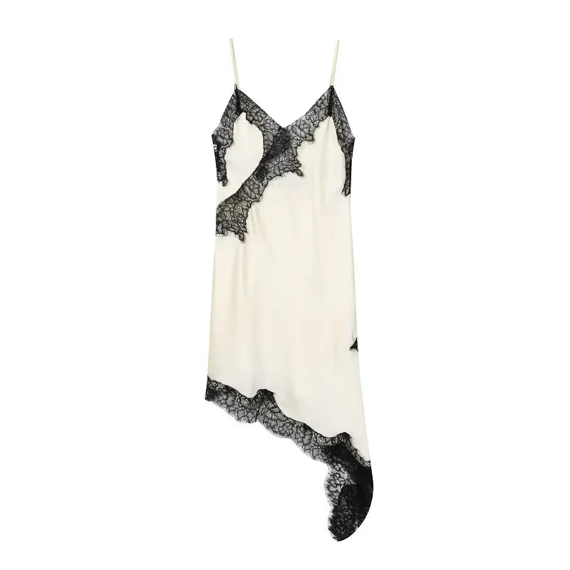 MUJER lace slip dress
