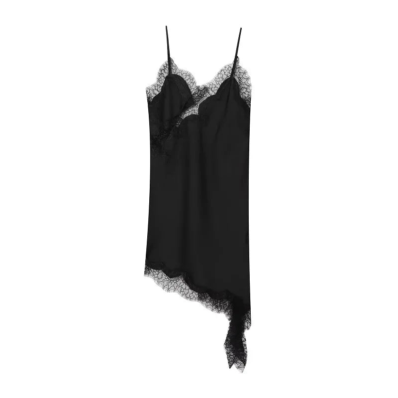 MUJER lace slip dress