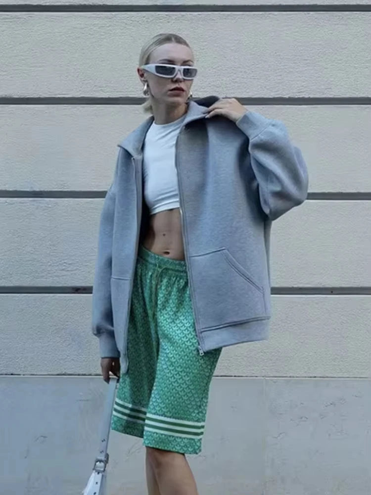 Autumn oversized hoodie