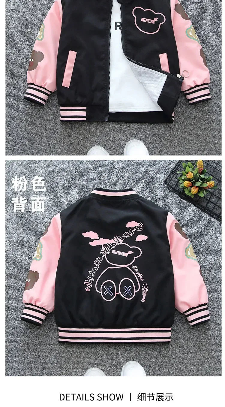 Spring Autumn New Boys Girls Jacket