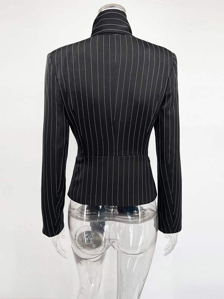 TARUXY striped lng sleeve outwear