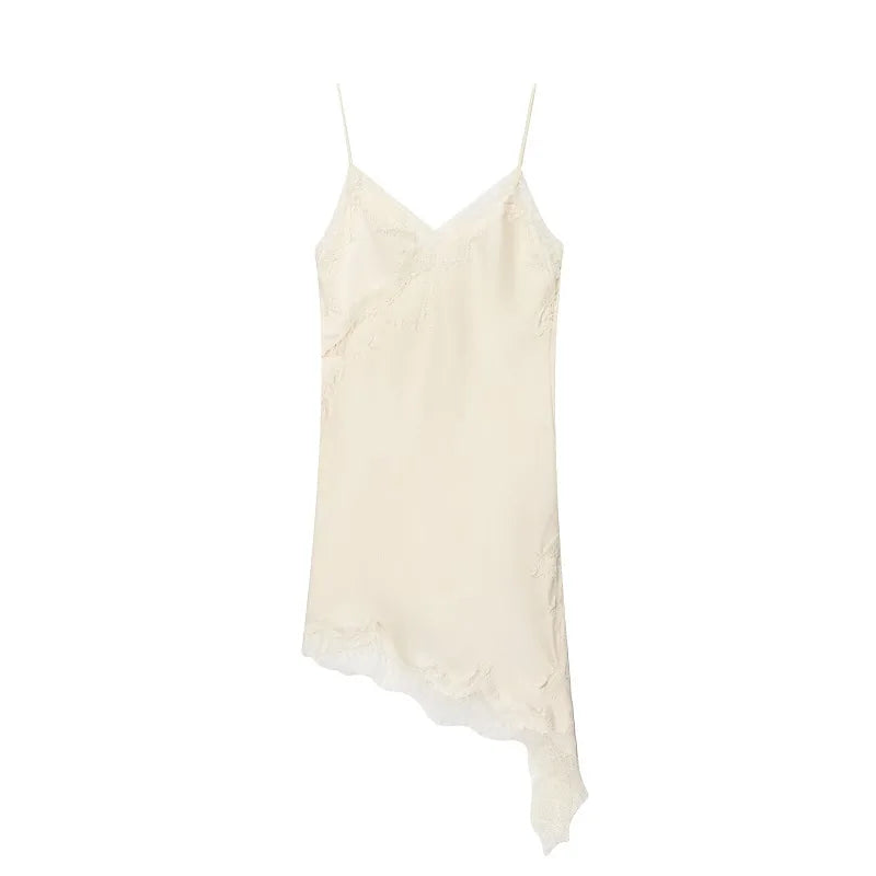 MUJER lace slip dress
