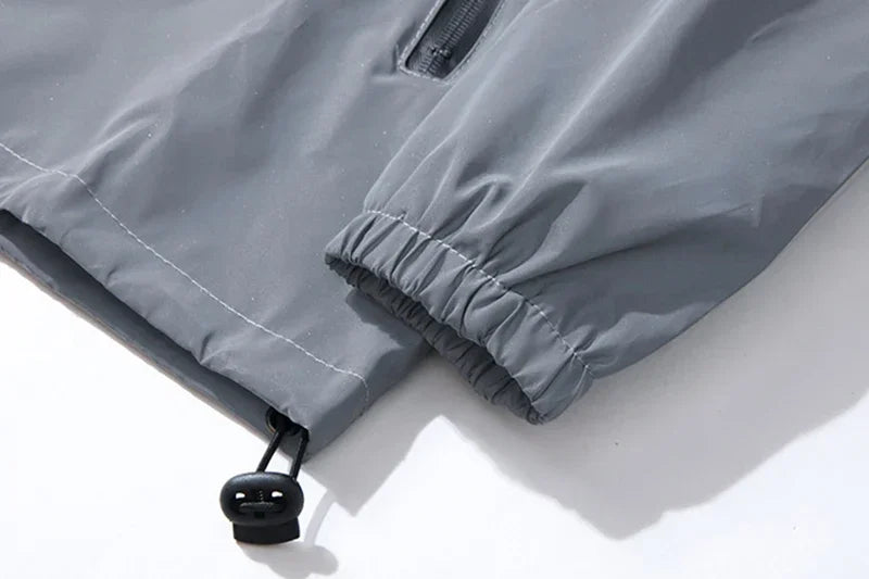 Night reflective clothing jacket