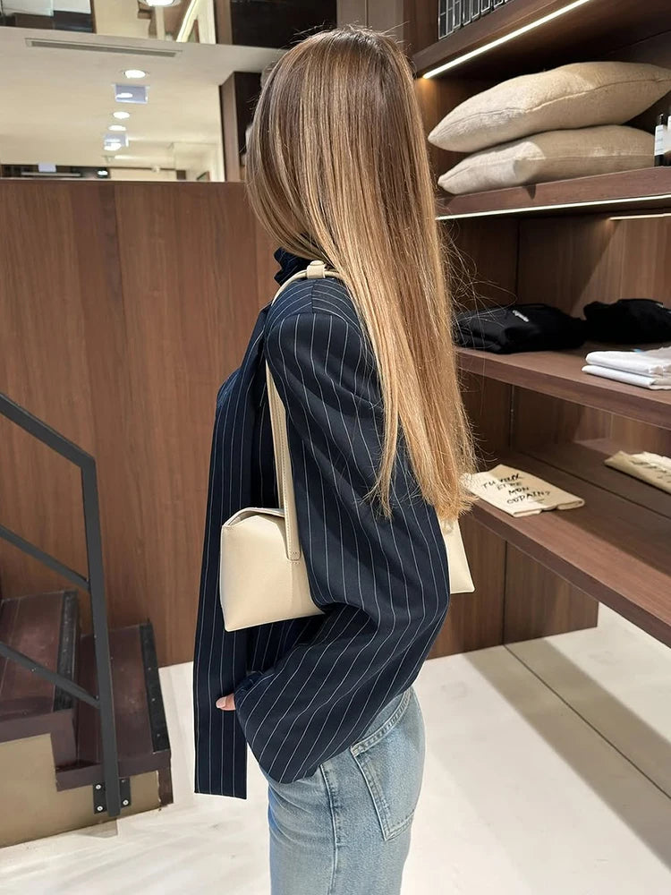 TARUXY striped lng sleeve outwear