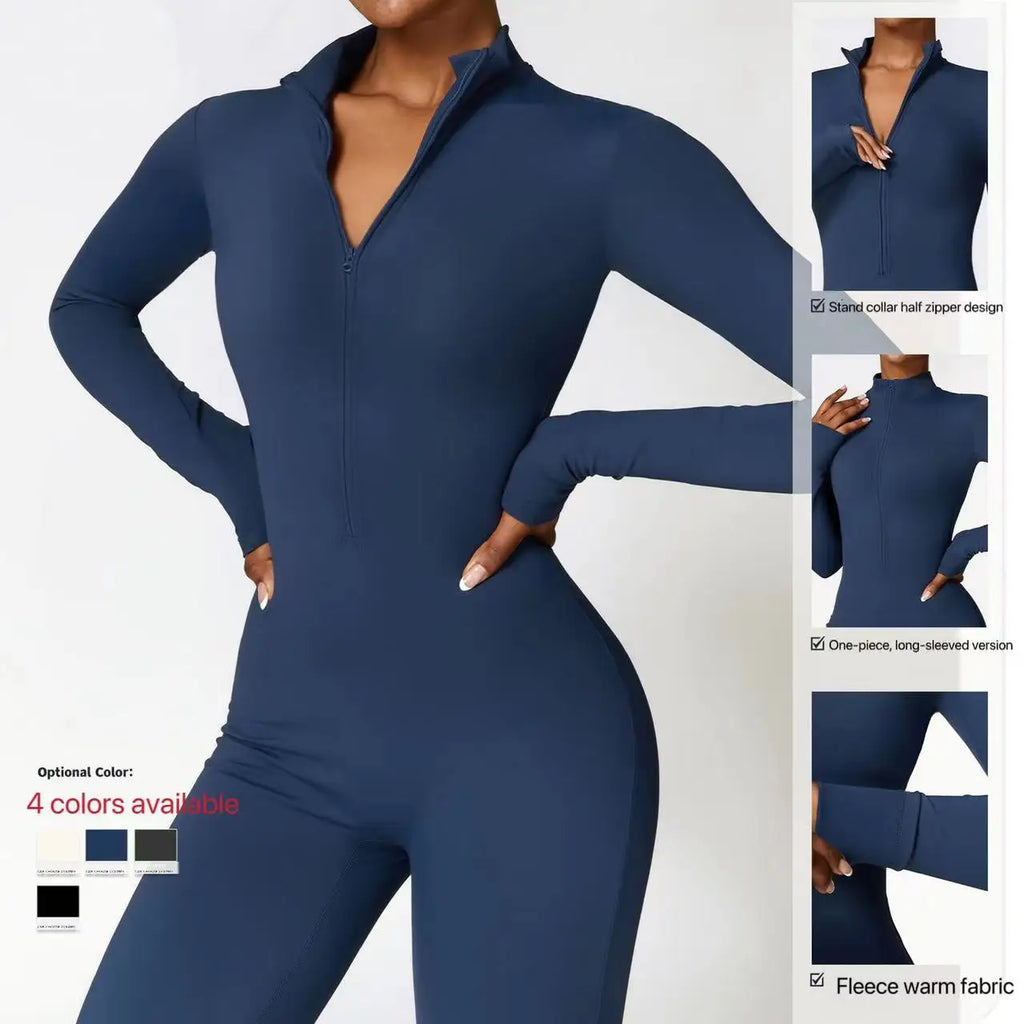 Women's one-piece yoga jumpsuit